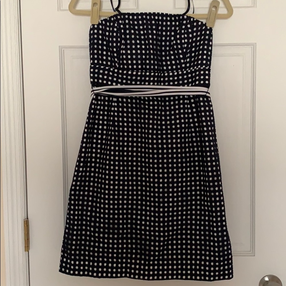 Vineyard Vines Navy and White Dress